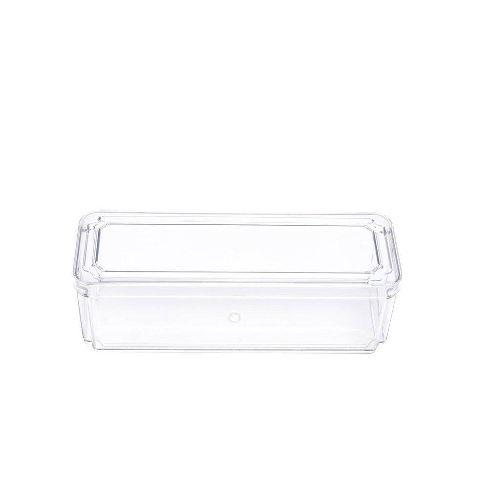 Clear1 - LIFE IDEAS - Set of 10 Fridge Storage Containers - 5