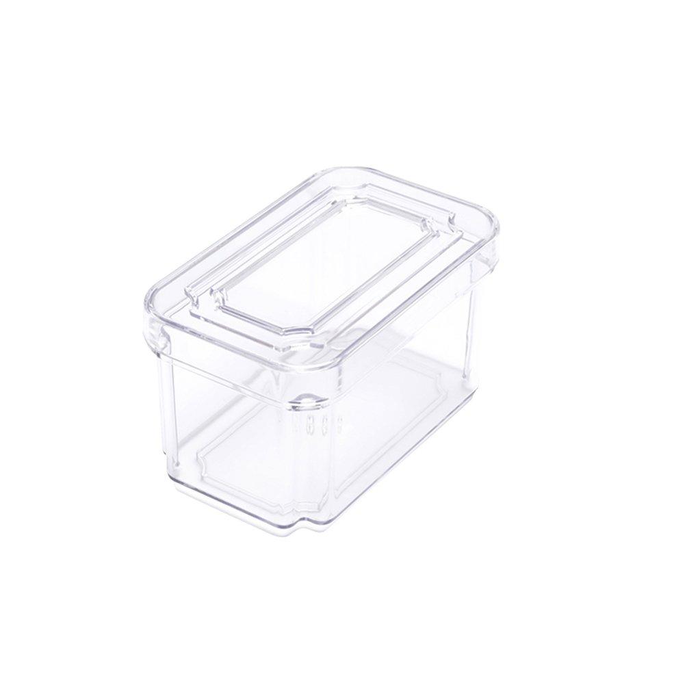 Clear1 - LIFE IDEAS - Set of 10 Fridge Storage Containers - 7