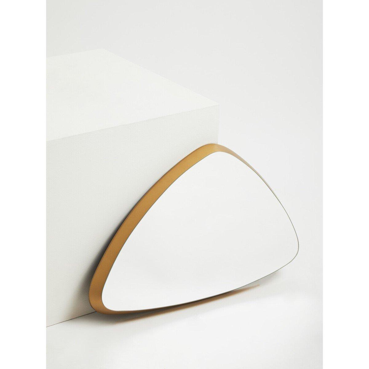 Clear Gold - Premier Housewares - Torino Medium Triangular Wall Mirror - 5