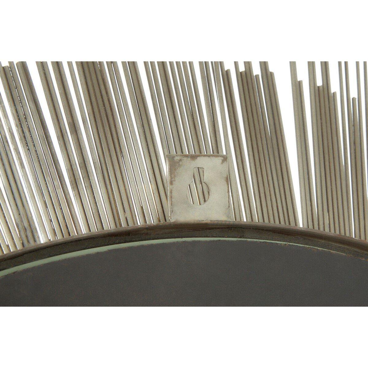 Brown Clear - Premier Housewares - Templar Brass Finish Wall Mirror - 4