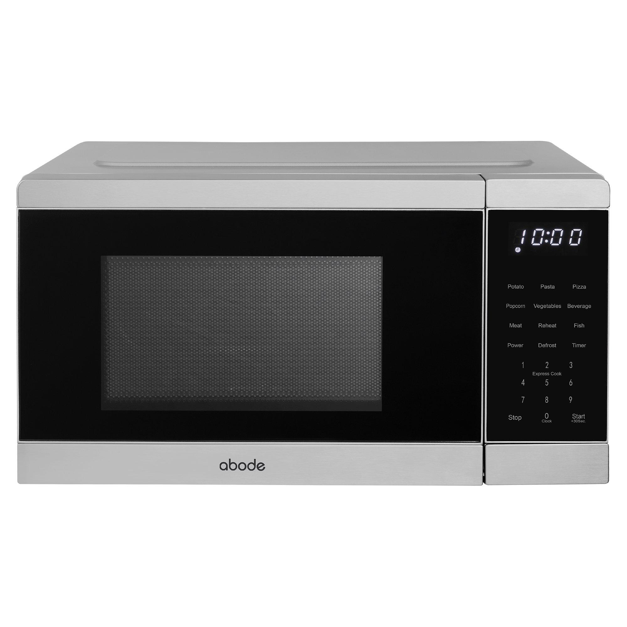 Stainless Steel - Abode - AMT2008SS 20L Digital Microwave in Silver - 1