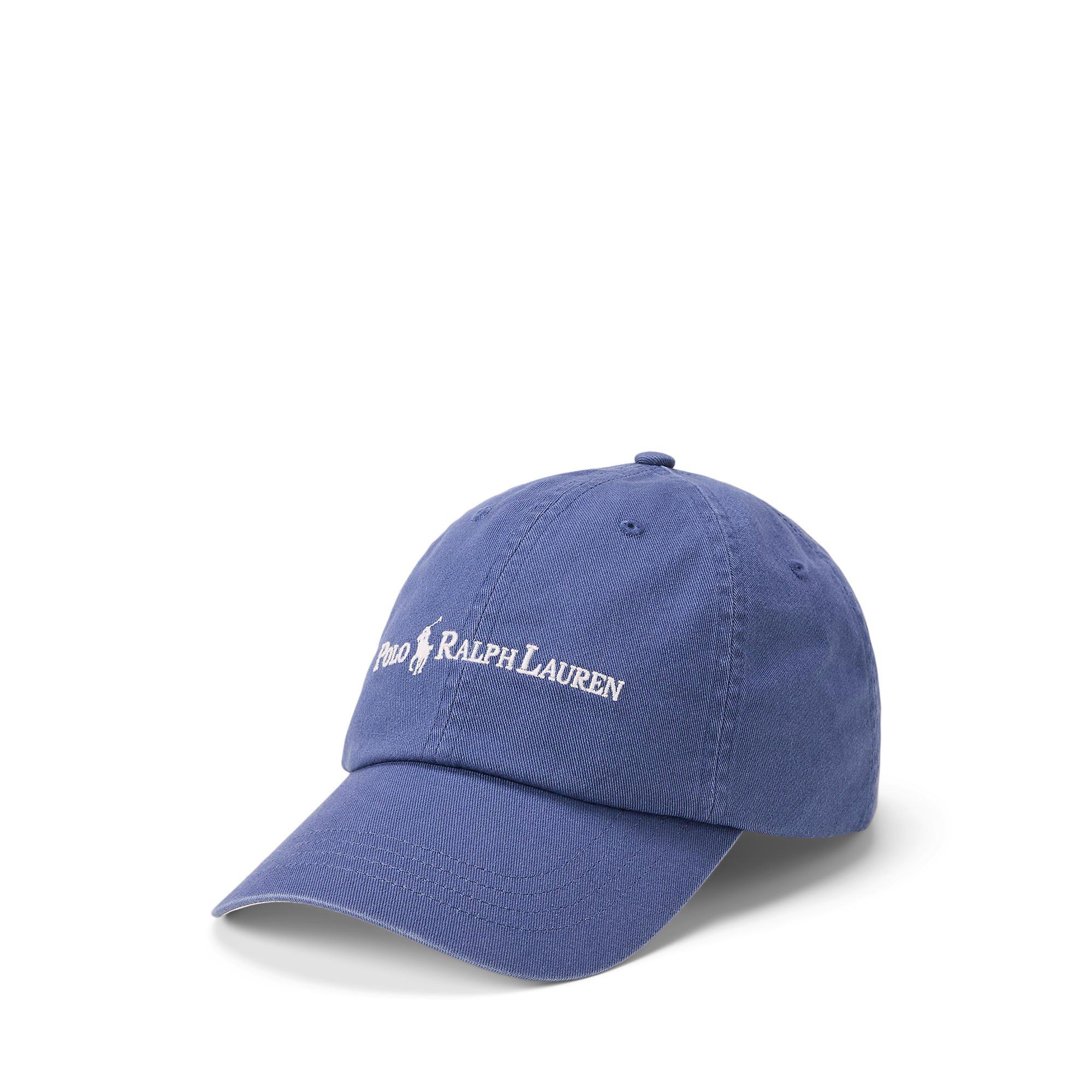 Polo Ralph Lauren  Earth Blue Text Classic Sport Cap