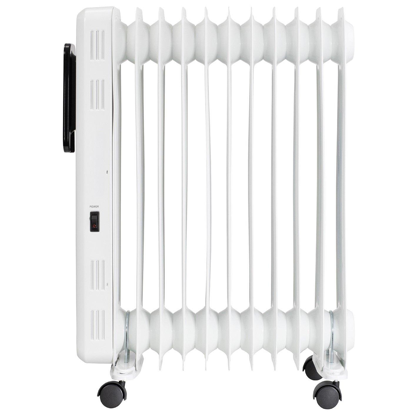 White - Russell Hobbs - RHOFR2521-D Oil Filled Radiator - 9