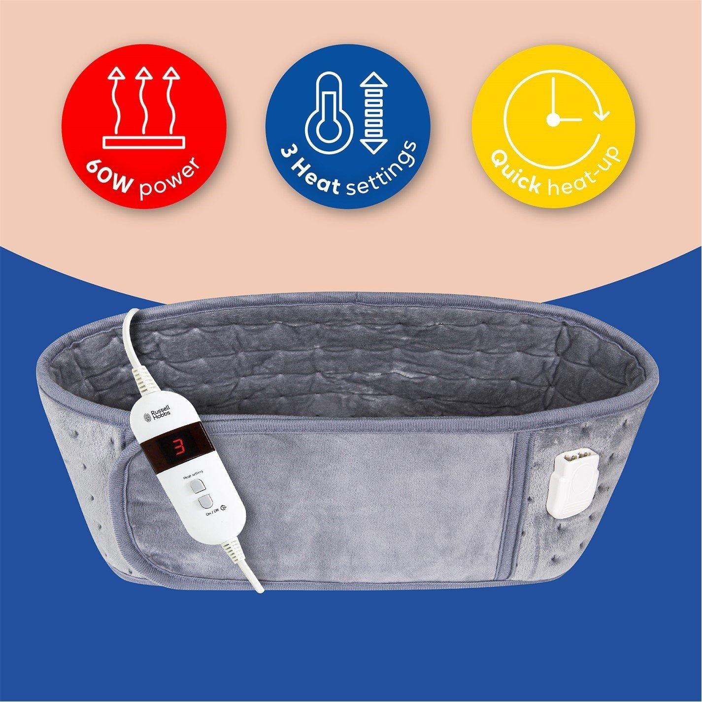 Grey - Russell Hobbs - Russell Hobbs RHHB1011 Heated Belt - 3