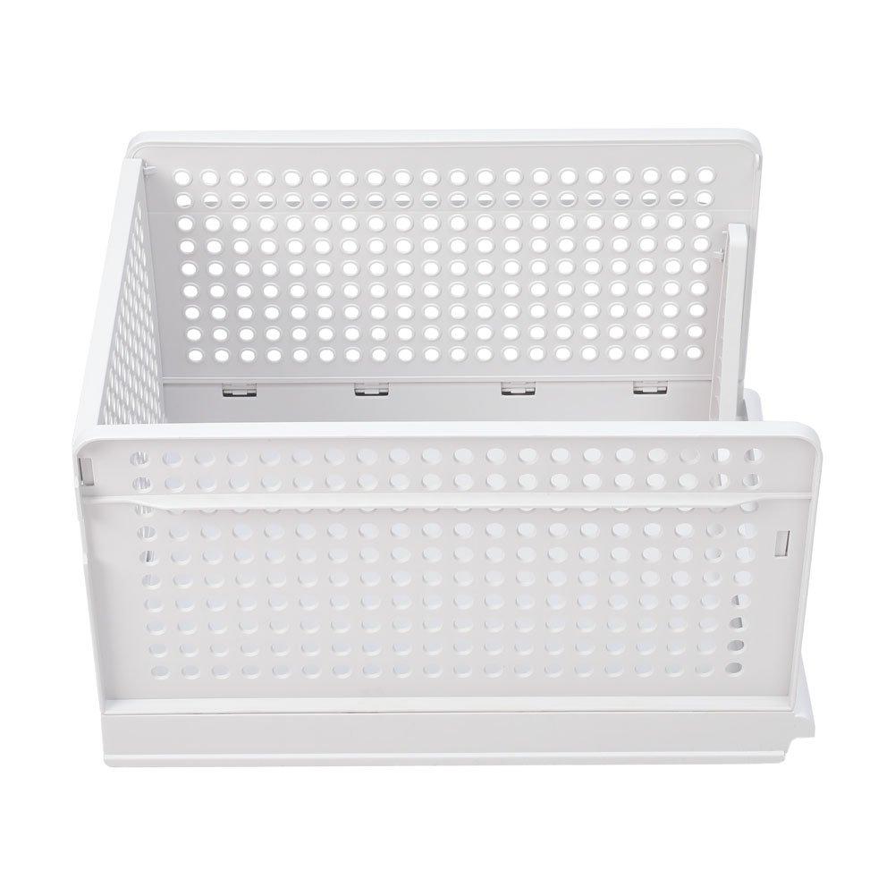 White - LIFE IDEAS - Stackable 4-Piece PP Wardrobe Drawers - 5