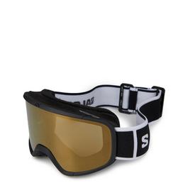 Salomon Goggles Aksium 2.0 Access Bk/Univ Gold Ski Goggle Mens