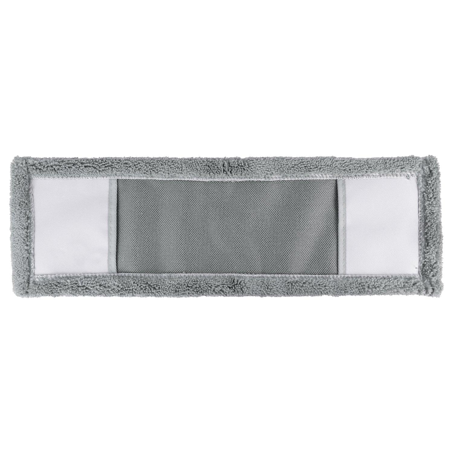 Grey - JVL - JVL Microfibre Mop Replacement Pads - Grey Pack 5 - 2