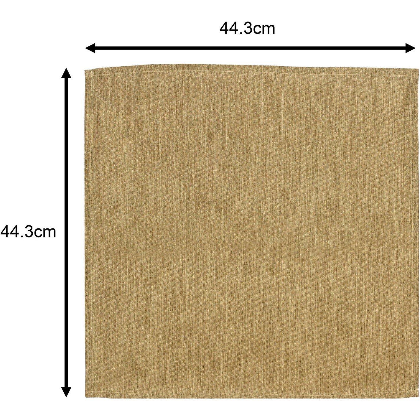 Multi - Waterside - 50PC Gold Radiance Dinner Set - 8