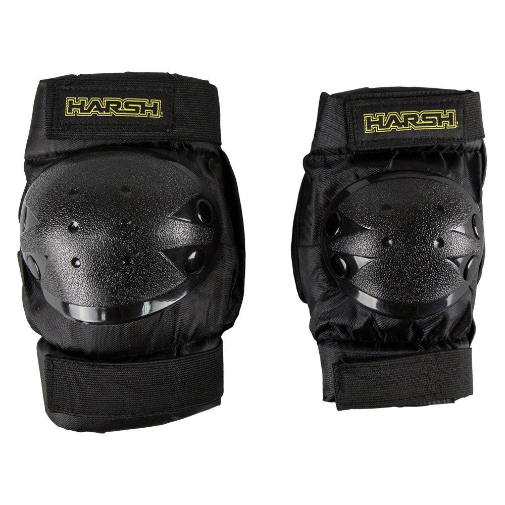 Black - Harsh Protective - HARSH CHILDRENS KNEE & ELBOW PROTECTION SET - 2