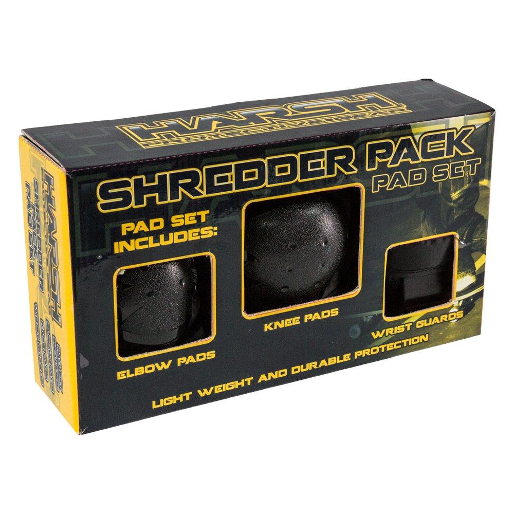 Black - Harsh Protective - HARSH LITTLE SHREDDER 3 PACK COMBO PROTECTION SET - 4