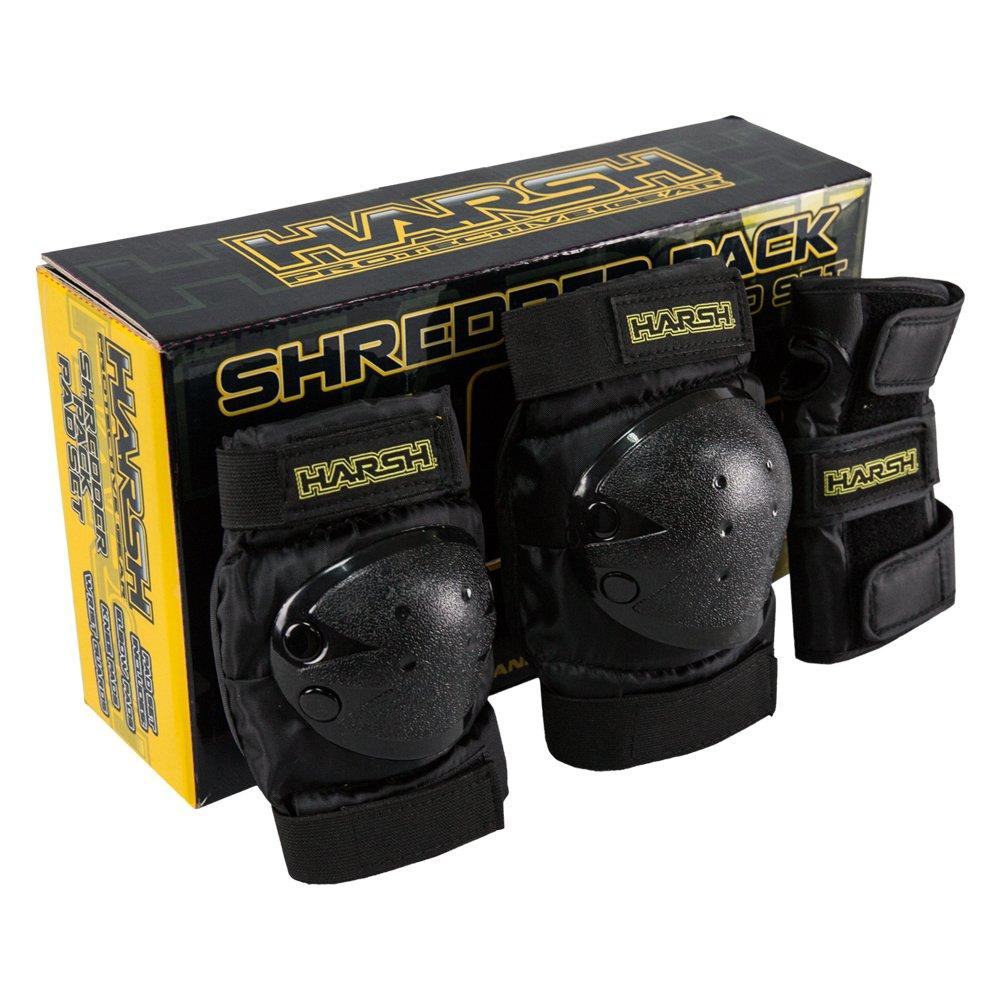 Black - Harsh Protective - HARSH LITTLE SHREDDER 3 PACK COMBO PROTECTION SET - 5