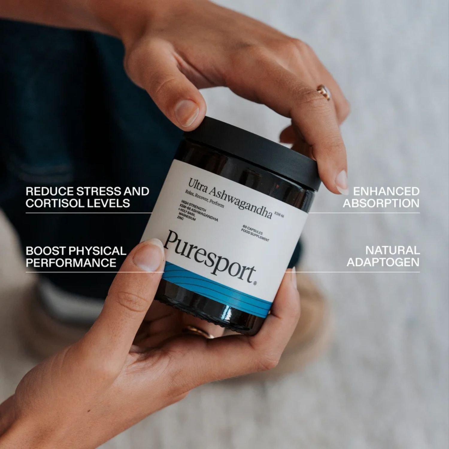 Neutral - Puresport - Puresport Ashwaganda - 60 Capsules - 3