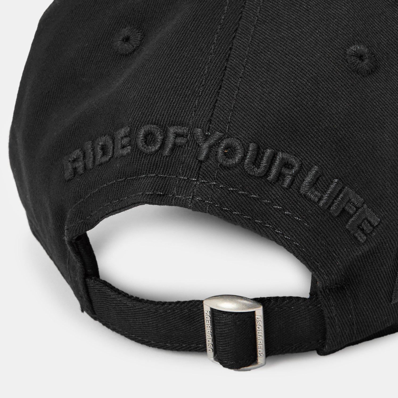 Black - DSquared2 - Men's DSQ Duc Baseball Caps - 4