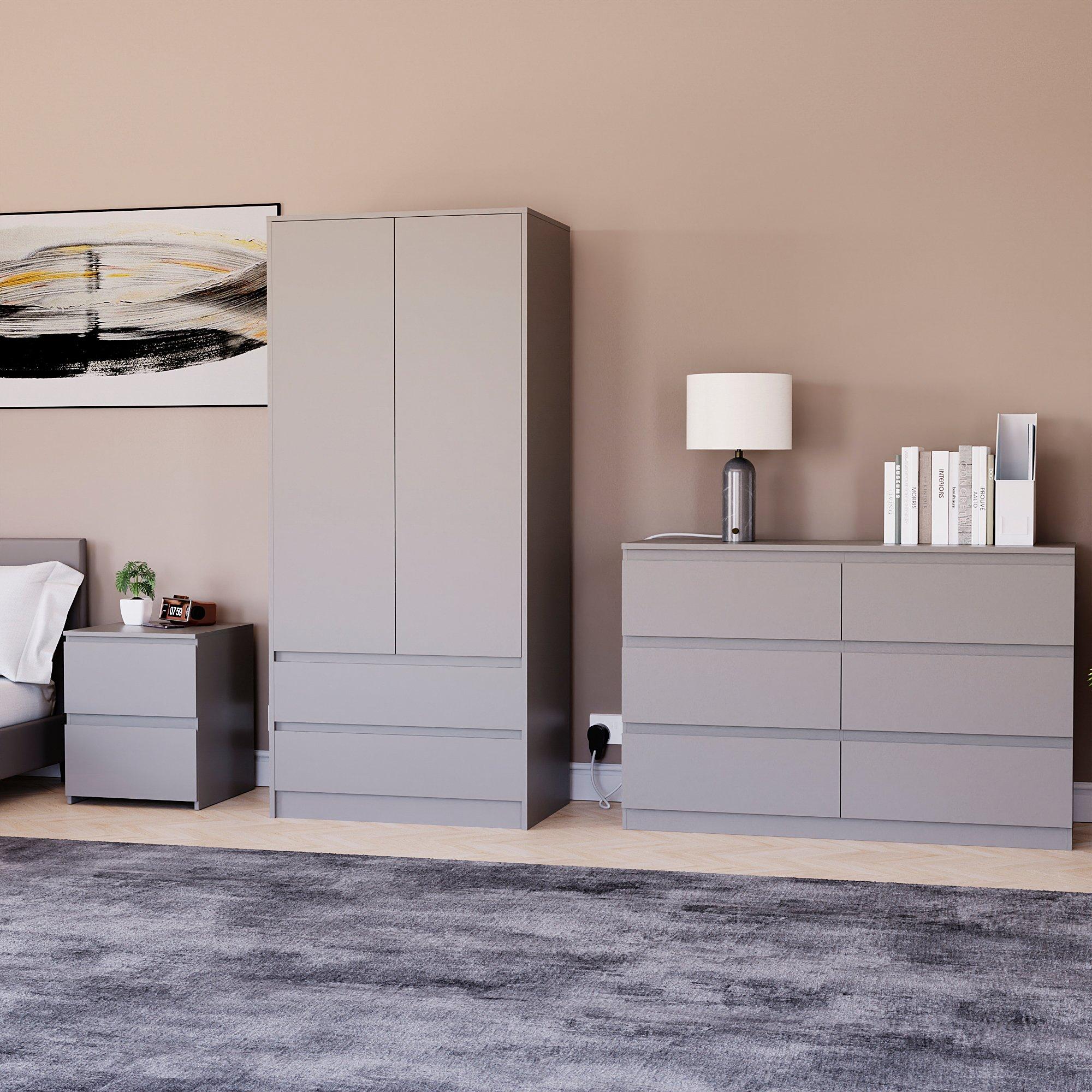 Vida Designs 3 Piece Denver Bedroom Set 4