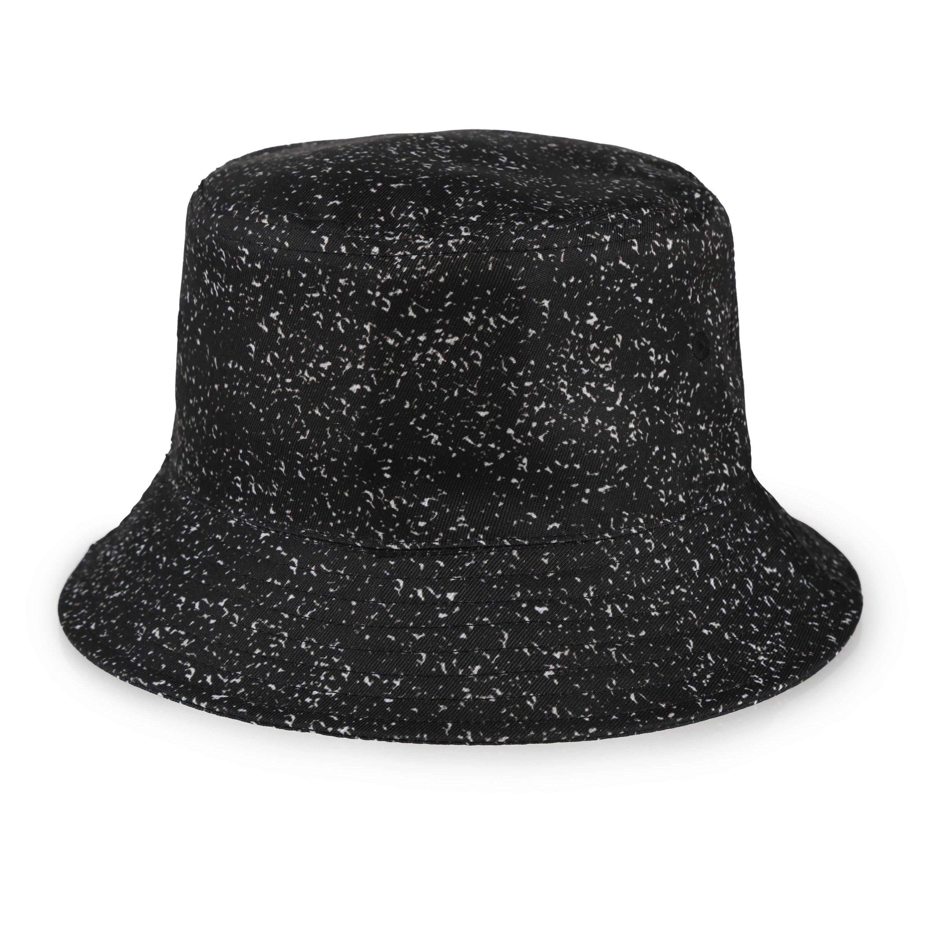 Black Speckles - Spiral - Spiral Bucket Hat Ld99 - 2