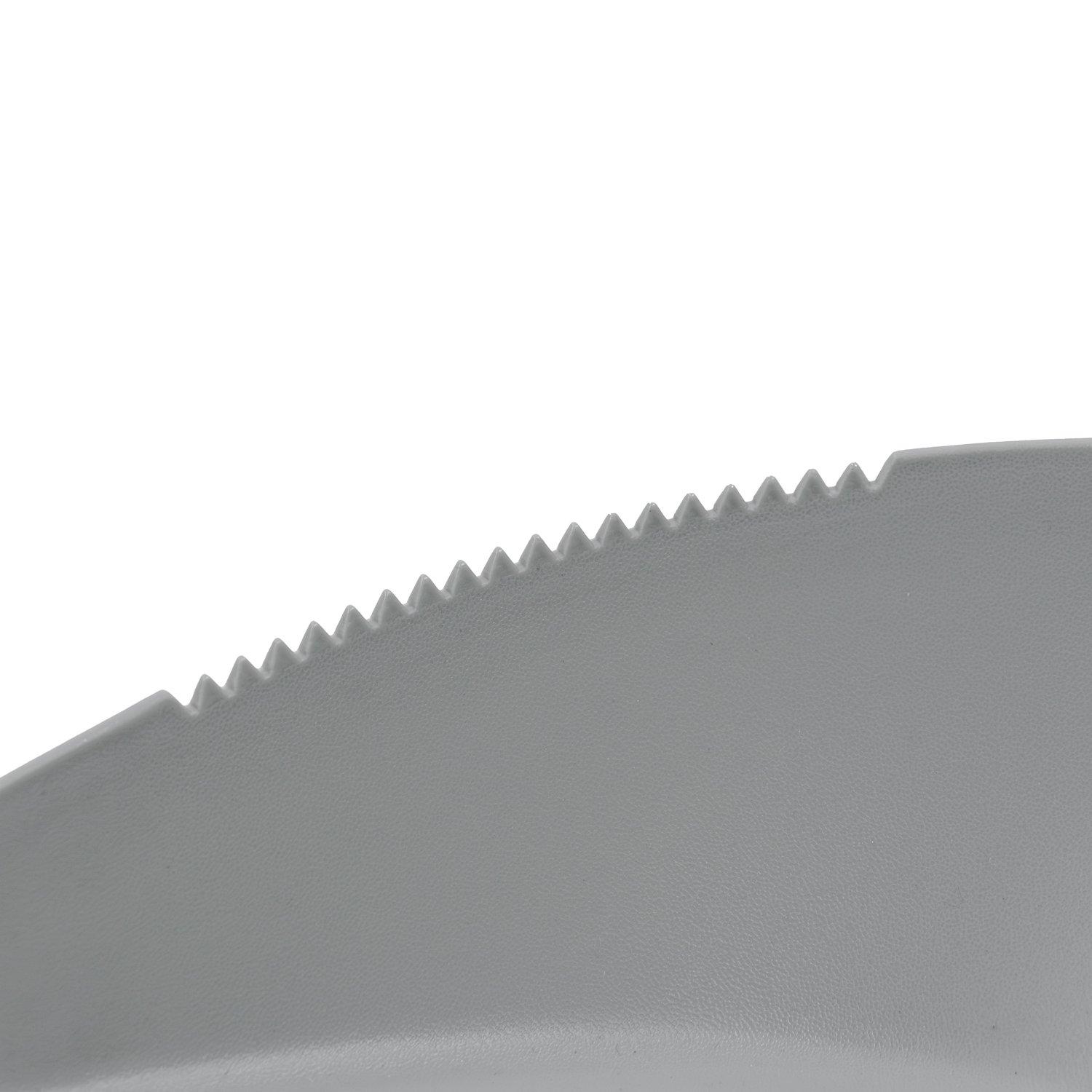 Grey - JVL - JVL Rubber Dustpan and Brush Set - Grey - 3