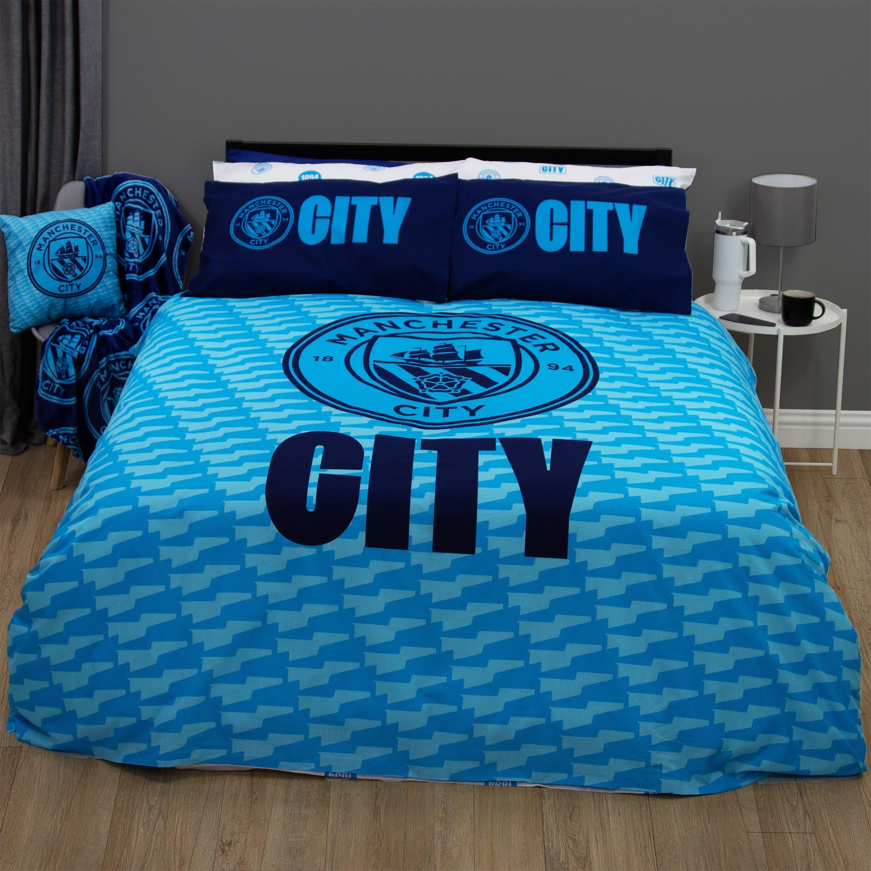 Multi - Manchester City FC - Manchester City FC Double Panel Duvet - 1