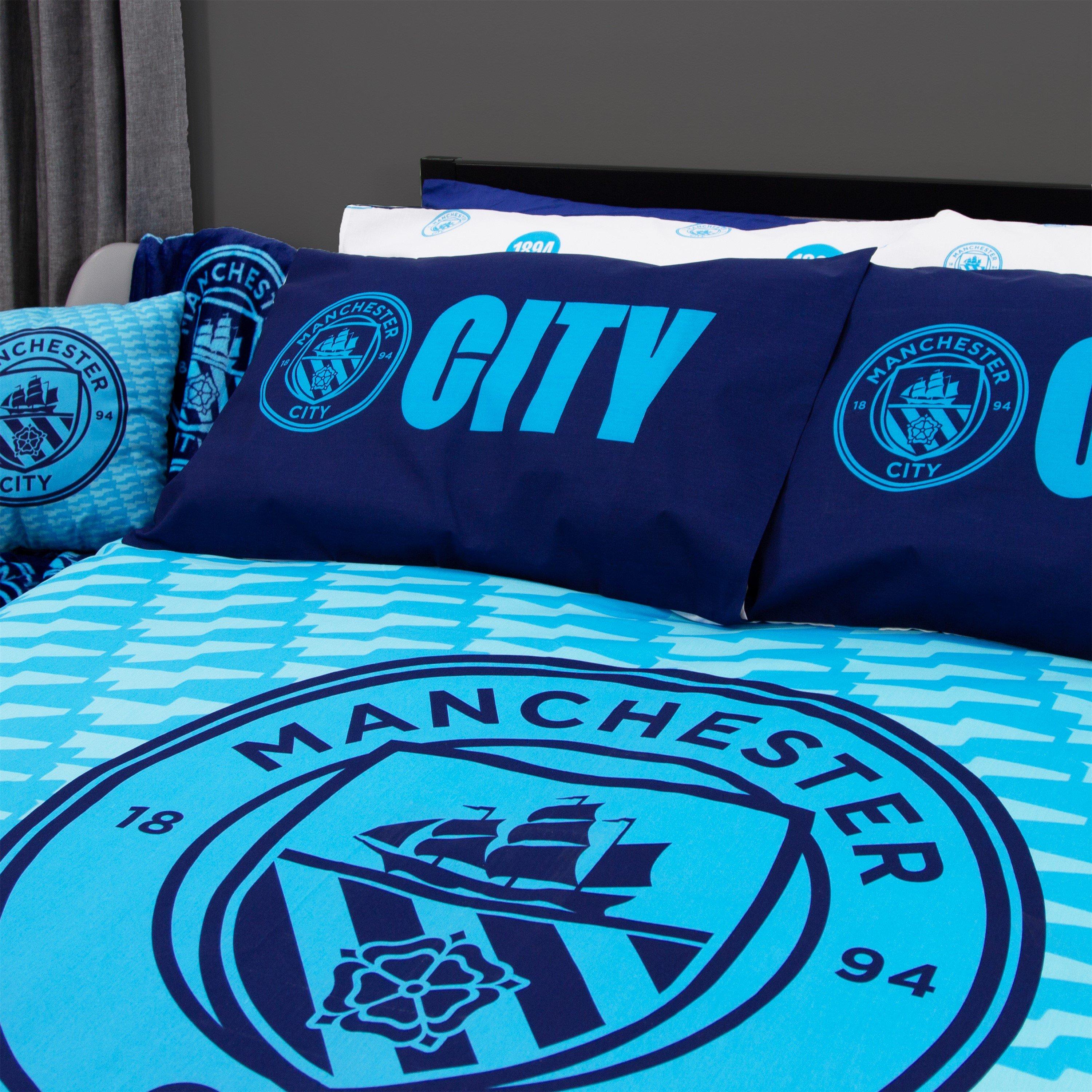 Multi - Team - Manchester City FC Double Panel Duvet - 2