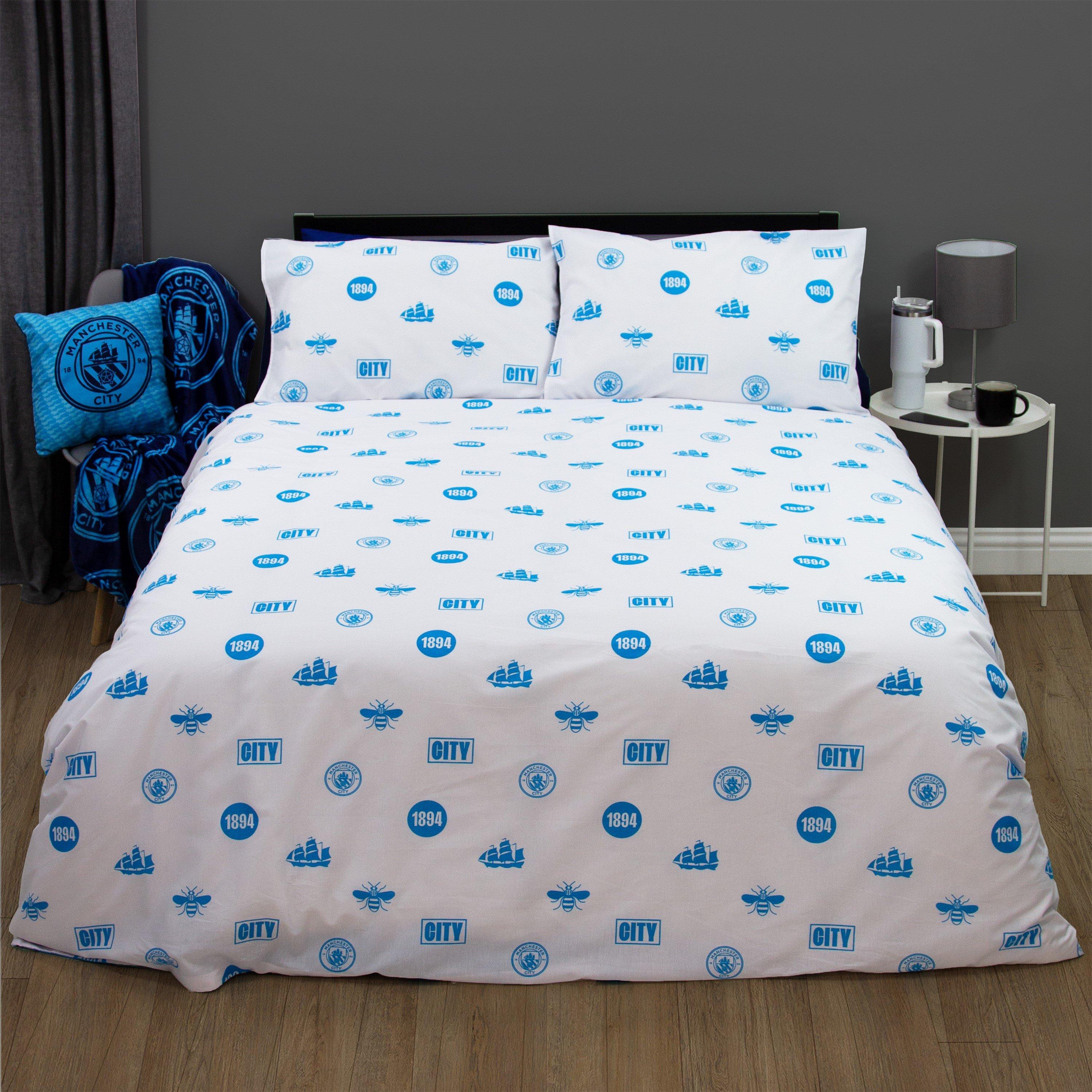 Multi - Team - Manchester City FC Double Panel Duvet - 3