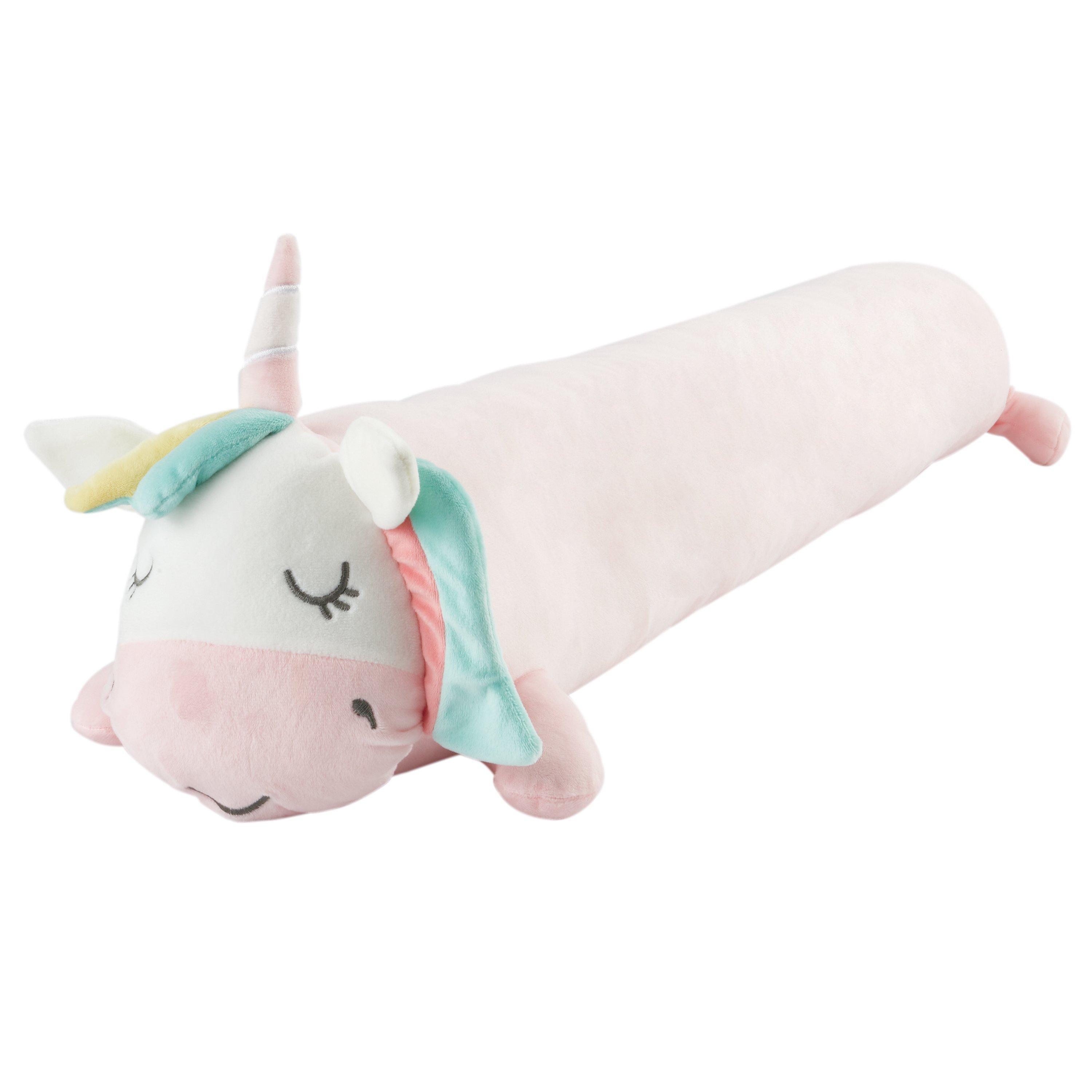 Pink - Catherine Lansfield - Cuddle Friends Unicorn Large 3D Cushion - 4
