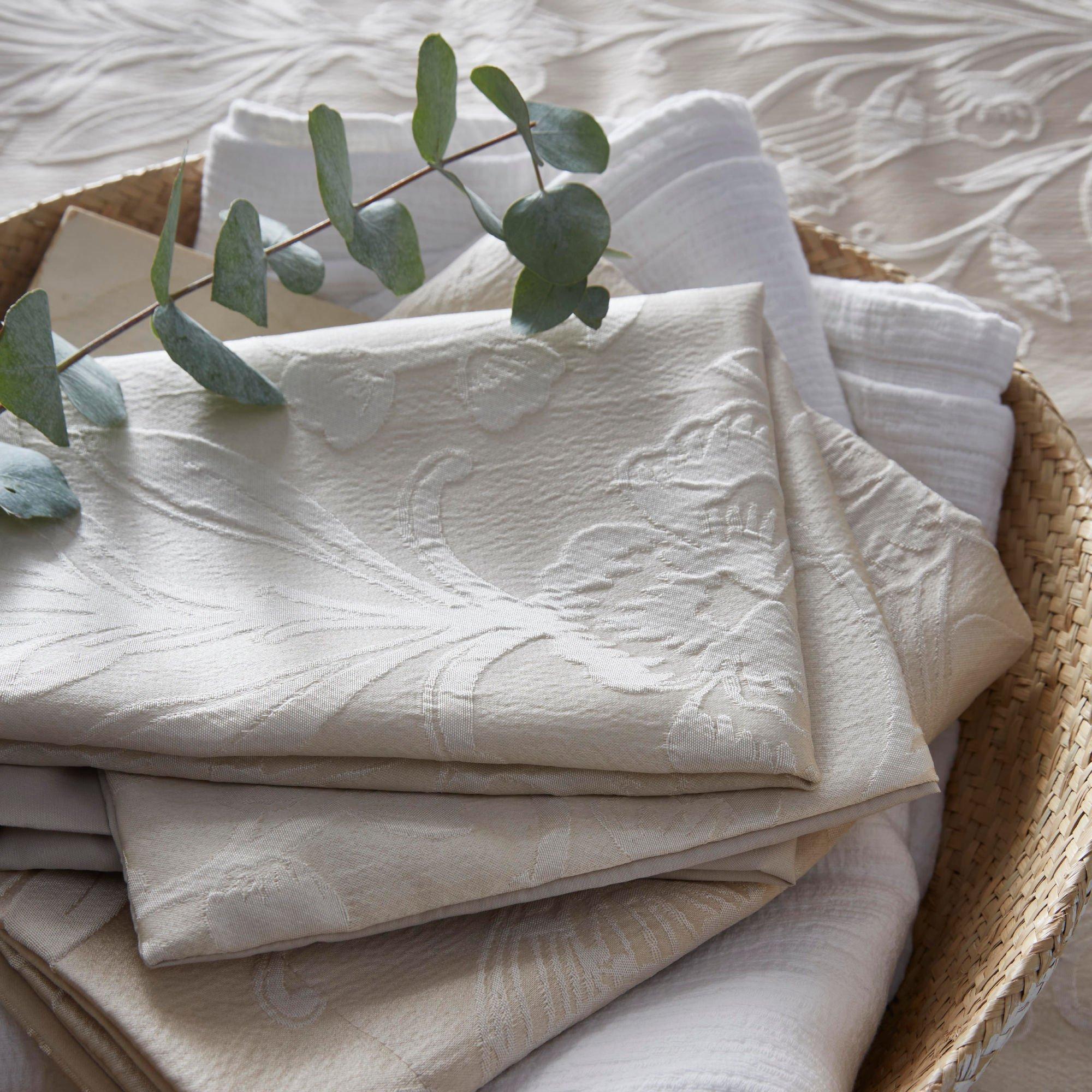 Champagne - Appletree - Elysia Jacquard Duvet Cover Set - 4