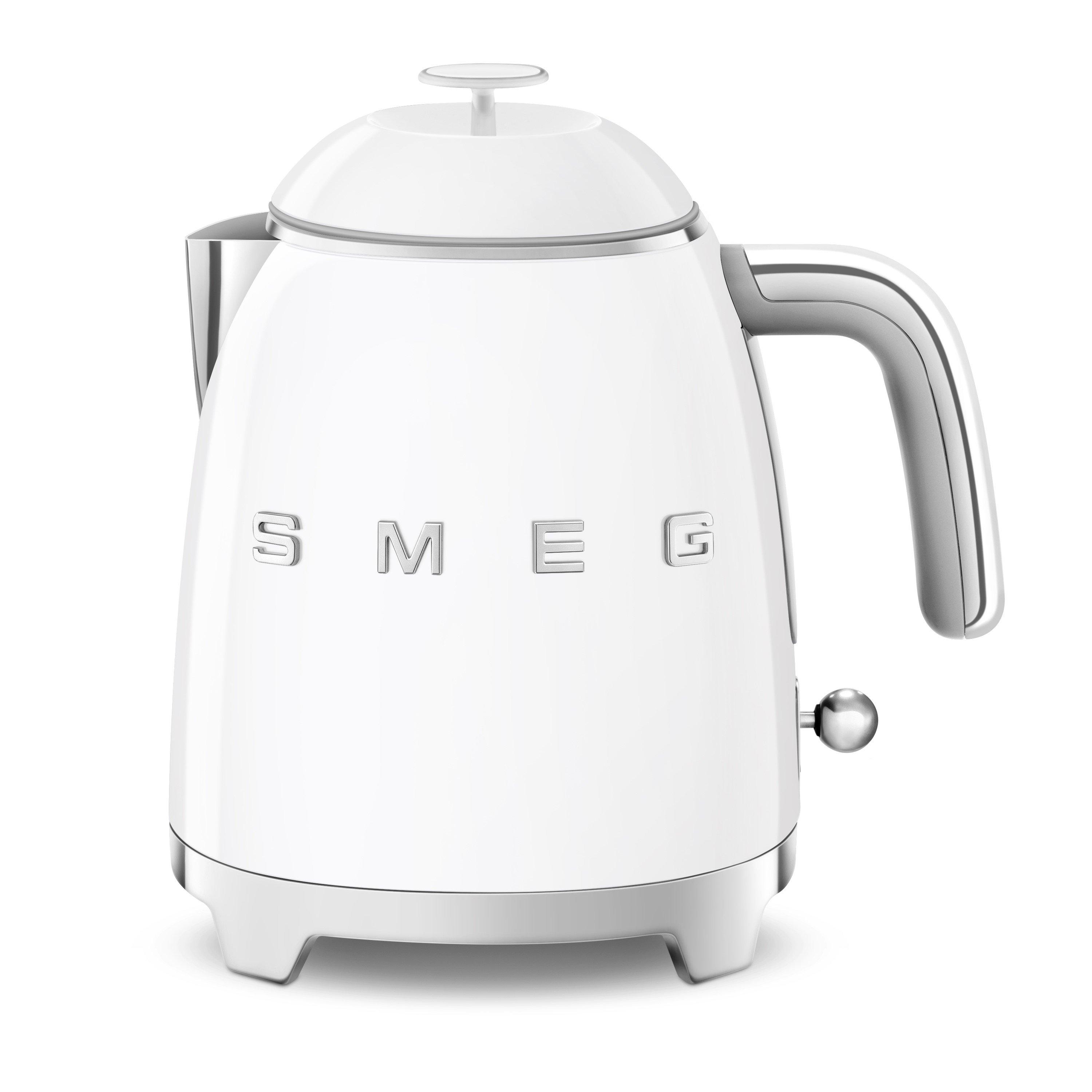 None - Smeg - 50s Style 0.8L Kettle and 2-Slice Toaster - 2