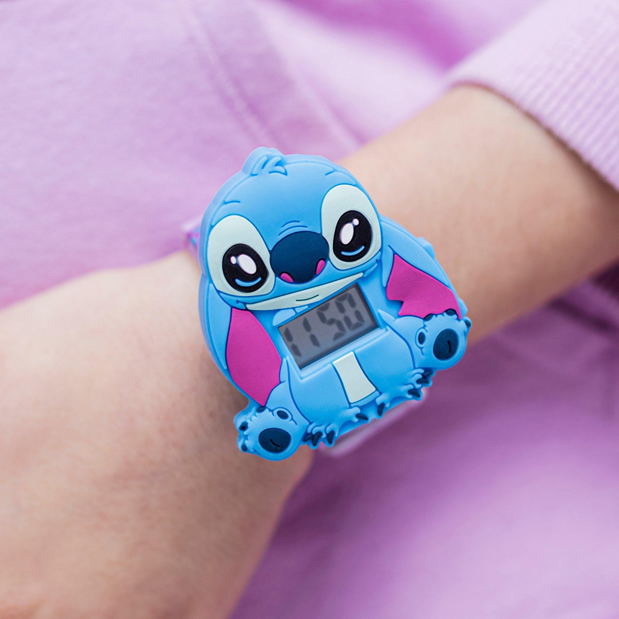 Purple - Disney Stitch - Disney Stitch Digital Slapband Watch - 3