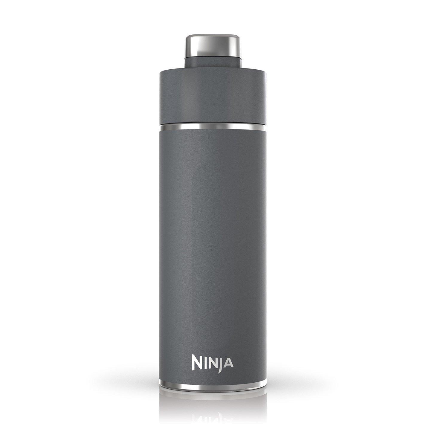 Ninja Dw2401euukgy Thirsti 700ml Travel Bottle Grey In Dark Grey