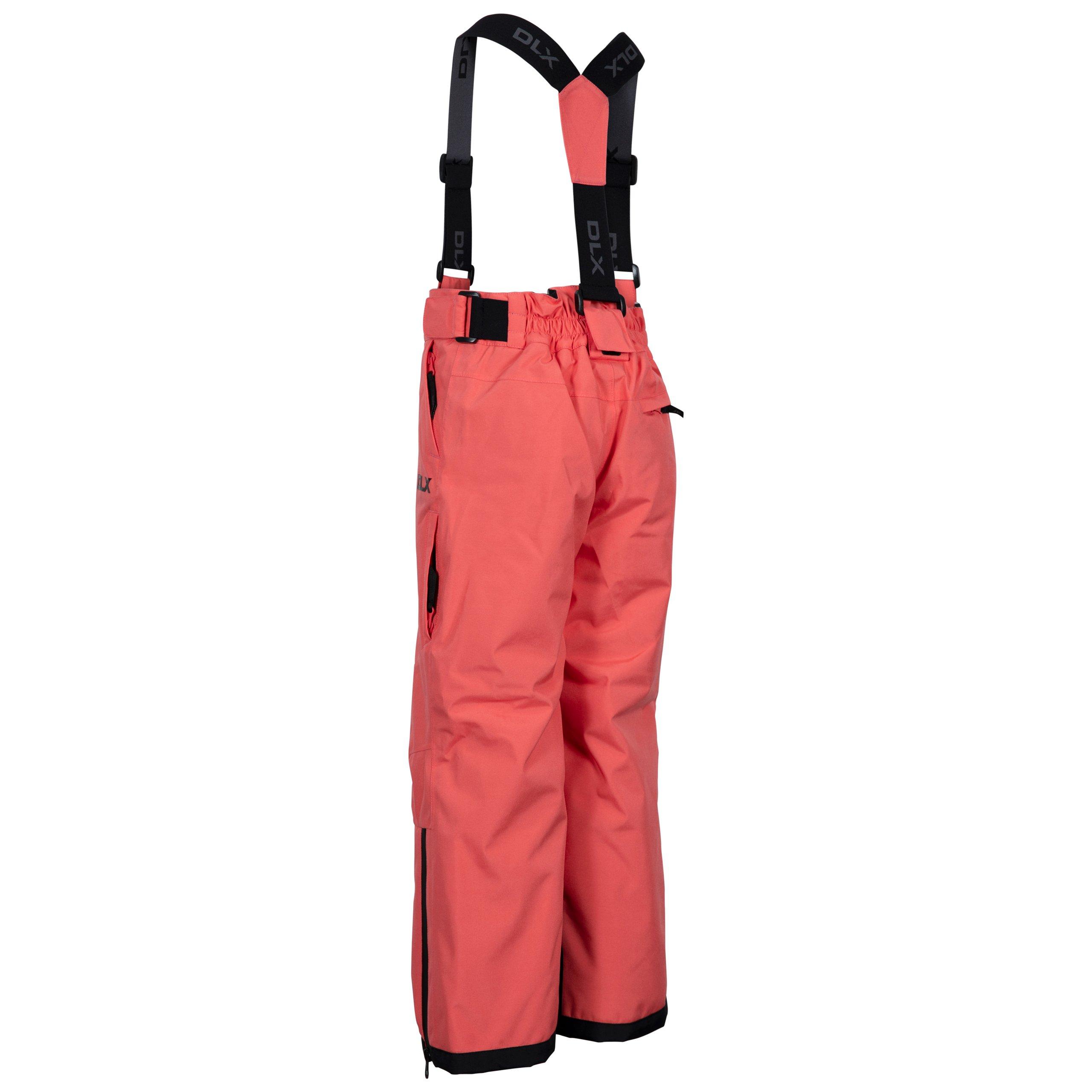 Perzikroze Blush - DLX - Unisex Kids' Benito Ski Trousers - 3