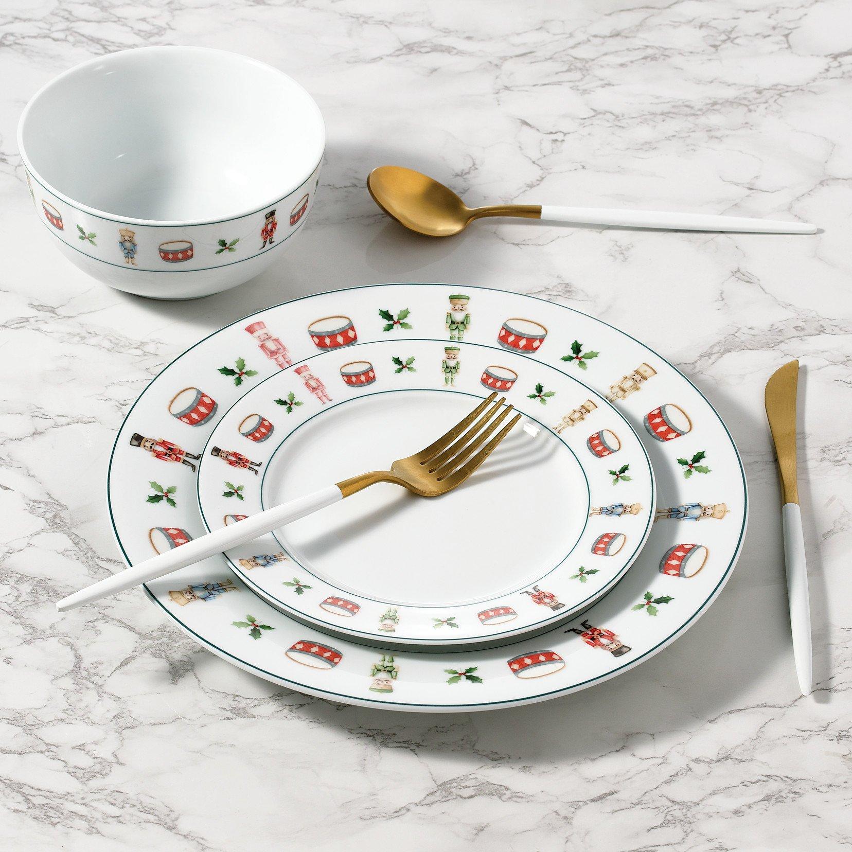 Multi - Waterside - 12pc Nutcracker Dinner Set - 3