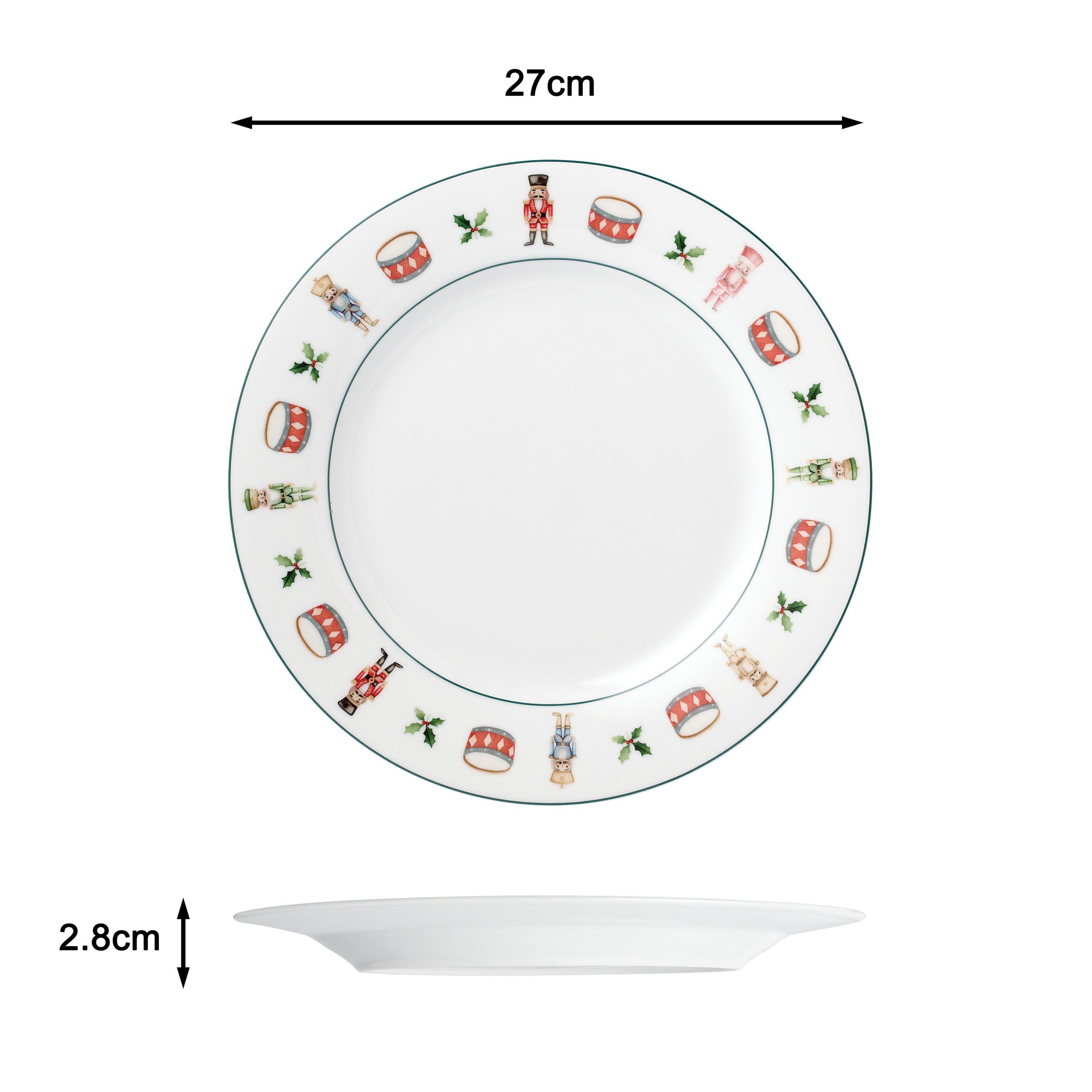 Multi - Waterside - 12pc Nutcracker Dinner Set - 5