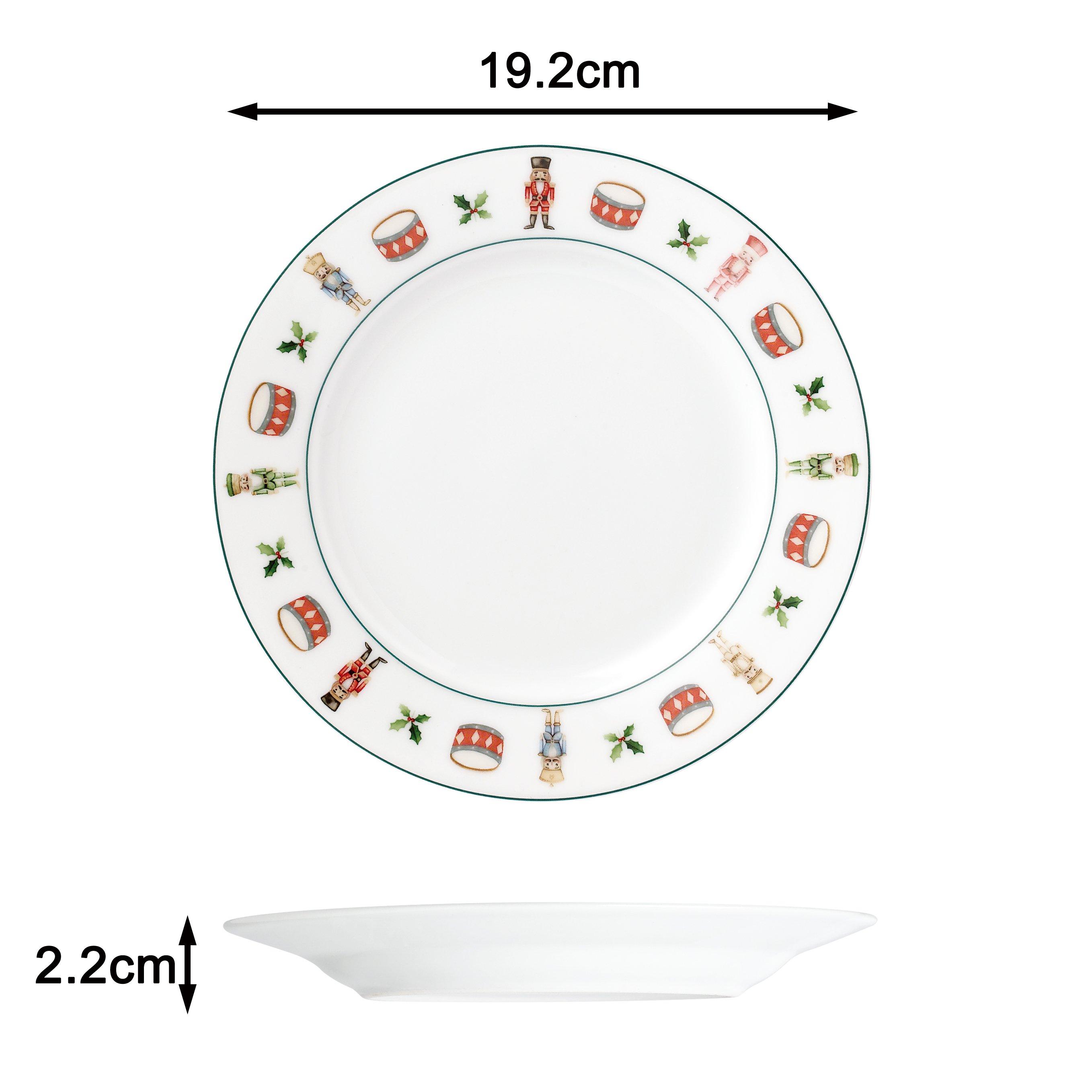 Multi - Waterside - 12pc Nutcracker Dinner Set - 6