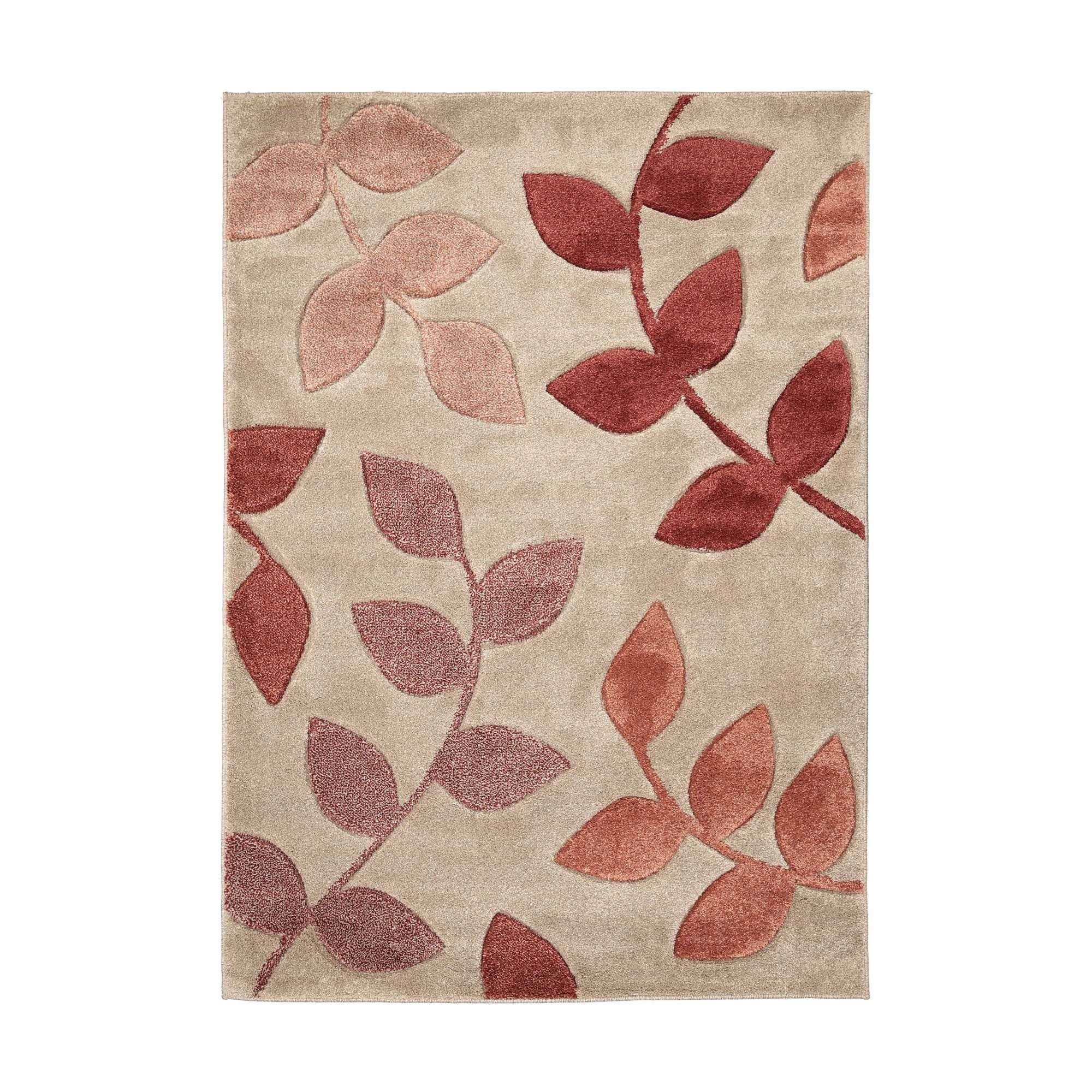 Terracotta - Homemaker - Newport Leaf Rug Terracotta - 3