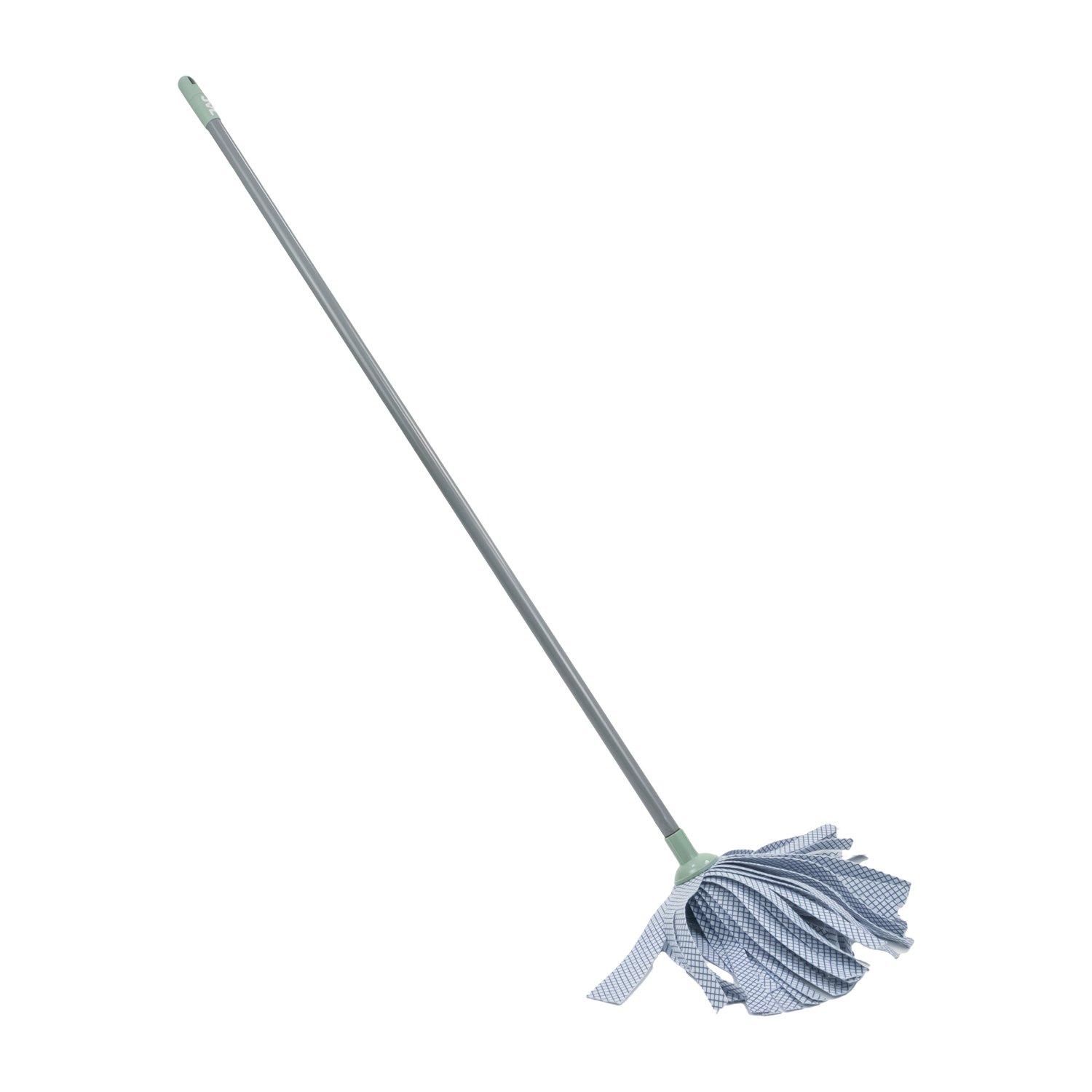 Grey - JVL - JVL Synthetic Mop - Grey - 1