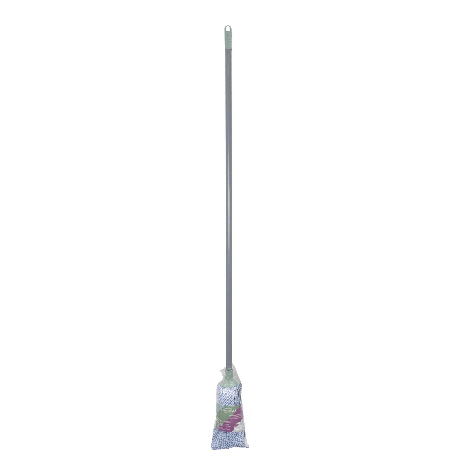 Grey - JVL - JVL Synthetic Mop - Grey - 3