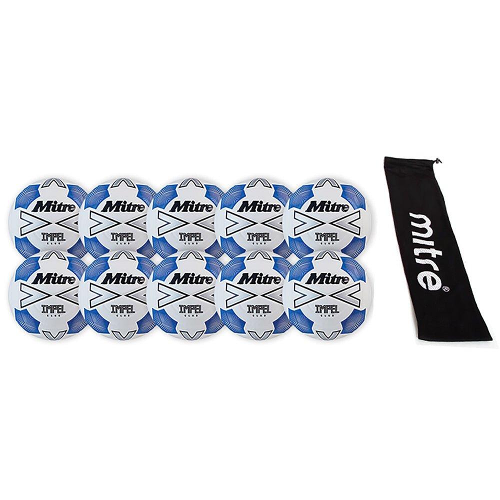 Yellow - Mitre - Mitre Impel Club Football Pack - 11