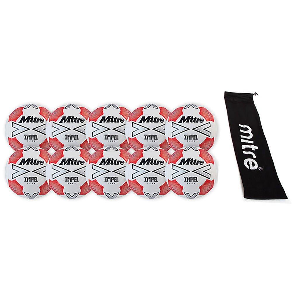 Yellow - Mitre - Mitre Impel Club Football Pack - 3