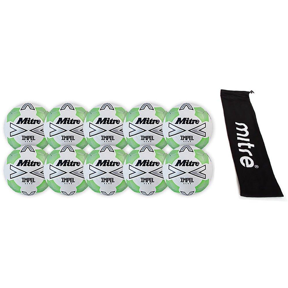 Yellow - Mitre - Mitre Impel Club Football Pack - 5