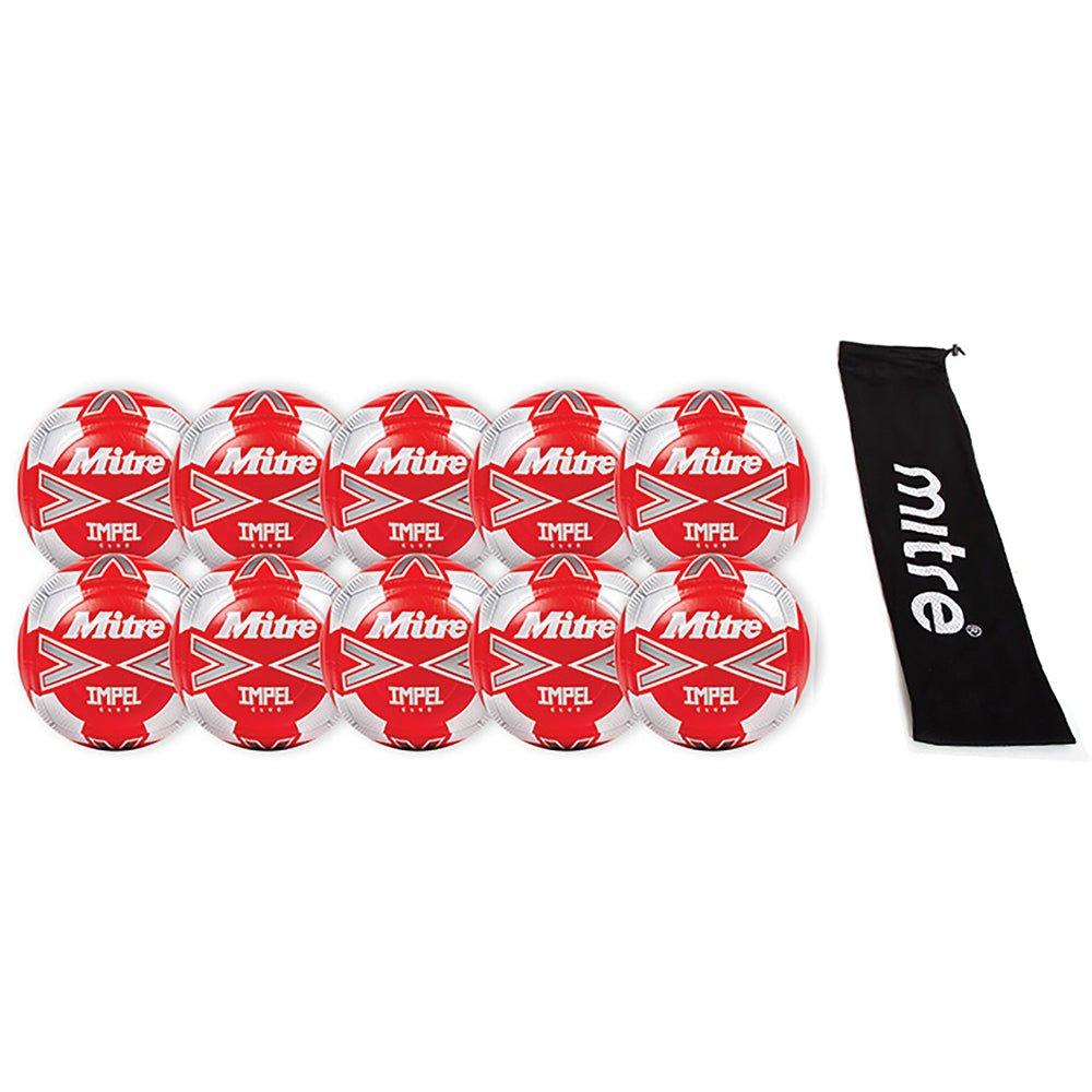 Yellow - Mitre - Mitre Impel Club Football Pack - 6