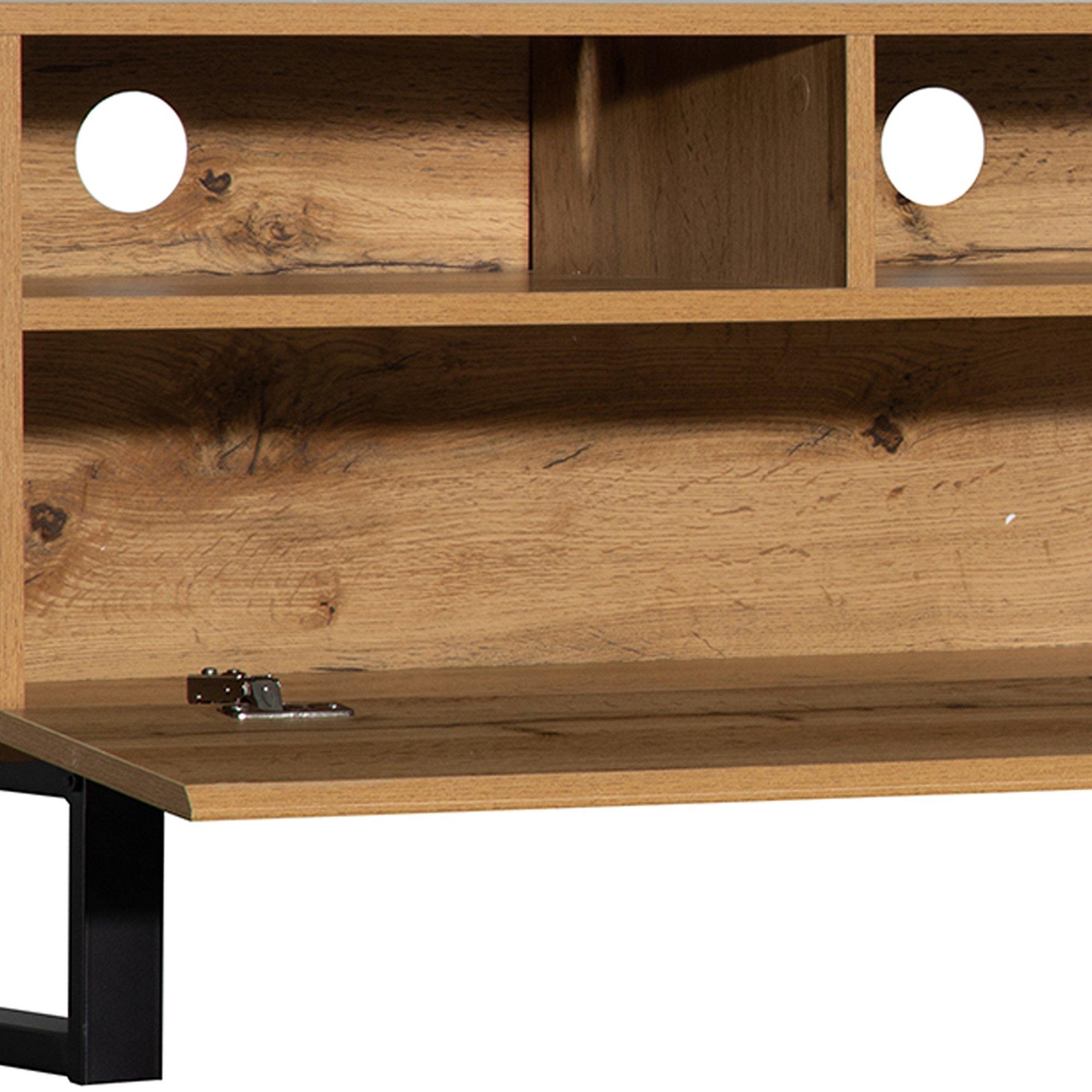 Natural - Urban Meuble - Modern TV Console + Natural Wood - 9