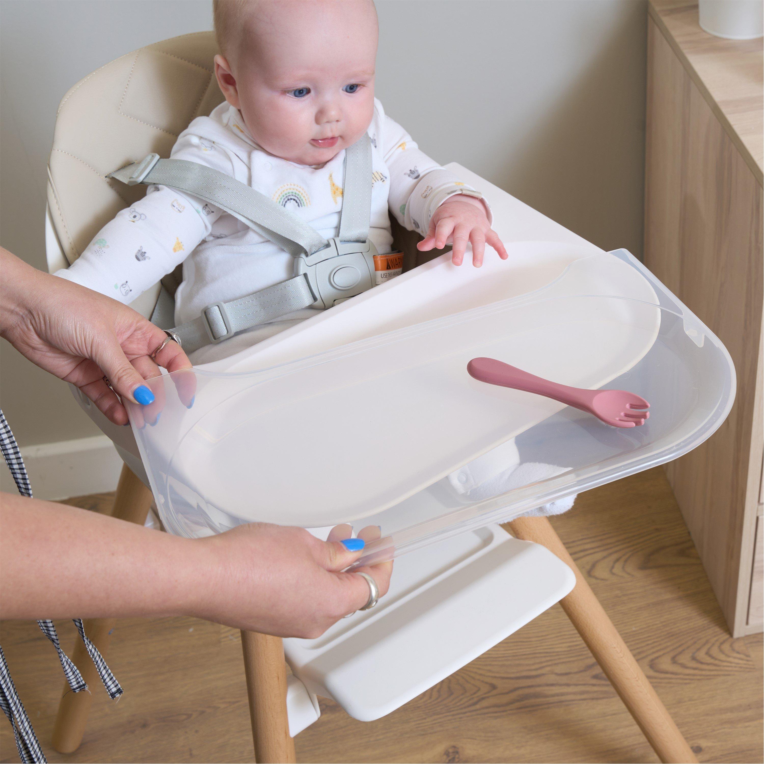 Beige - Clair De Lune - Clair de Lune 6 in 1 High Chair Beige - 3