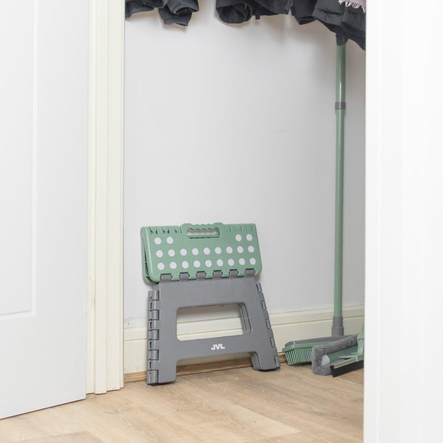 Grey - JVL - JVL Small Step Stool - Grey - 9