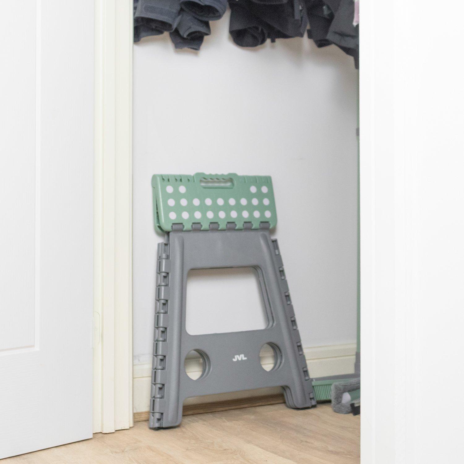 Grey - JVL - JVL Large Step Stool ¿ Grey - 9