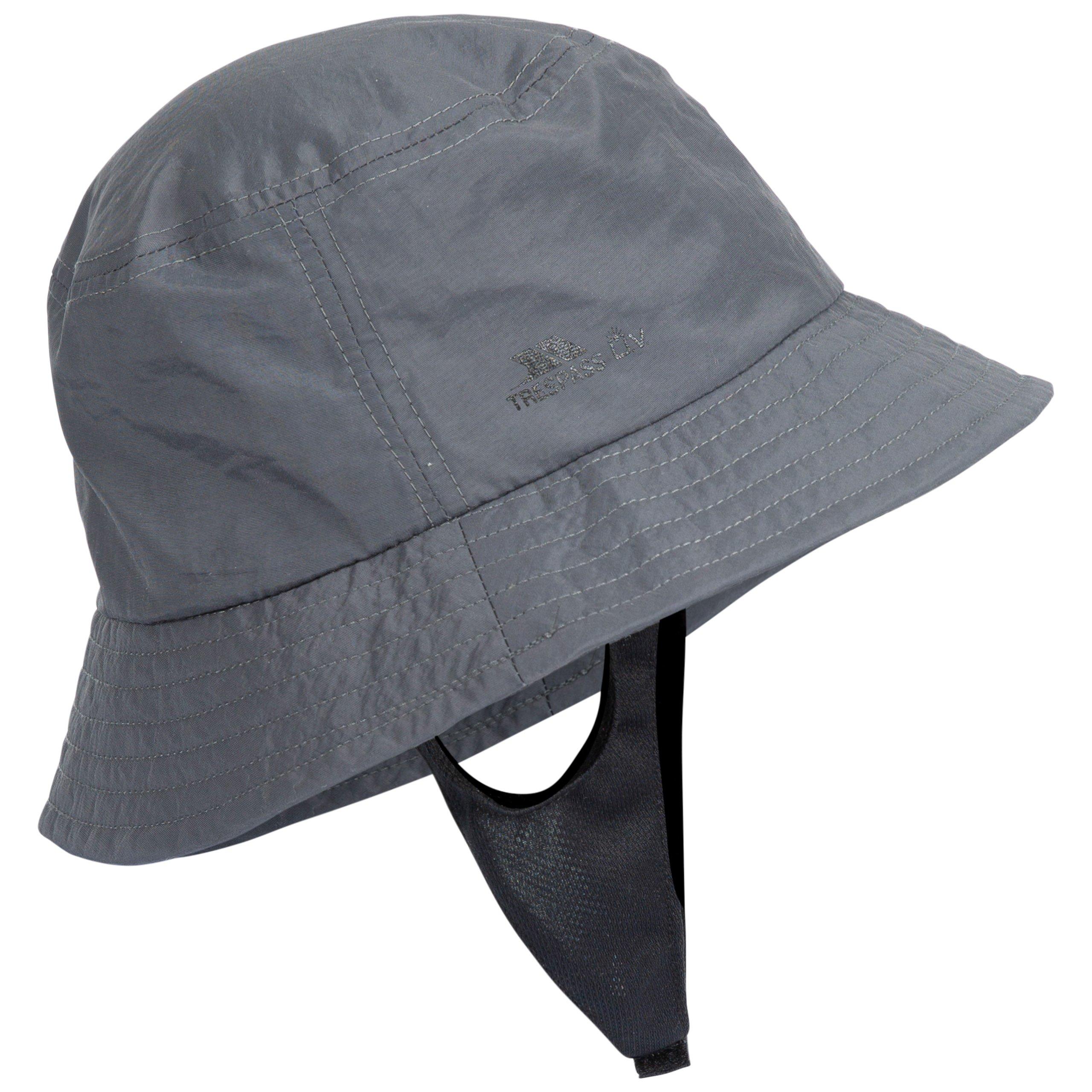 Donkergrijs - Trespass - Adults Surfnapper Bucket Hat - 6