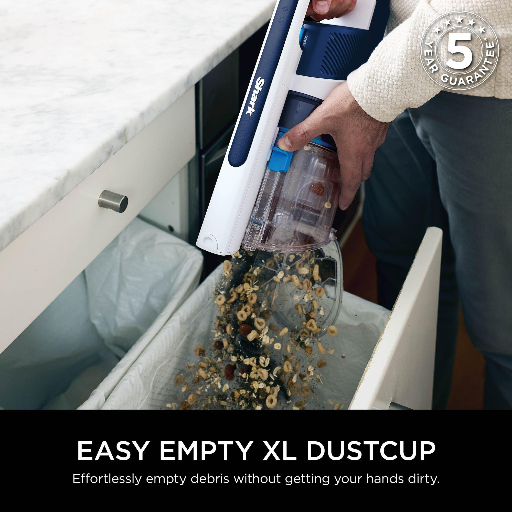 Navy Metallic - Shark - PowerPro Cordless Stick Vacuum, with Anti Hair Wra - 4