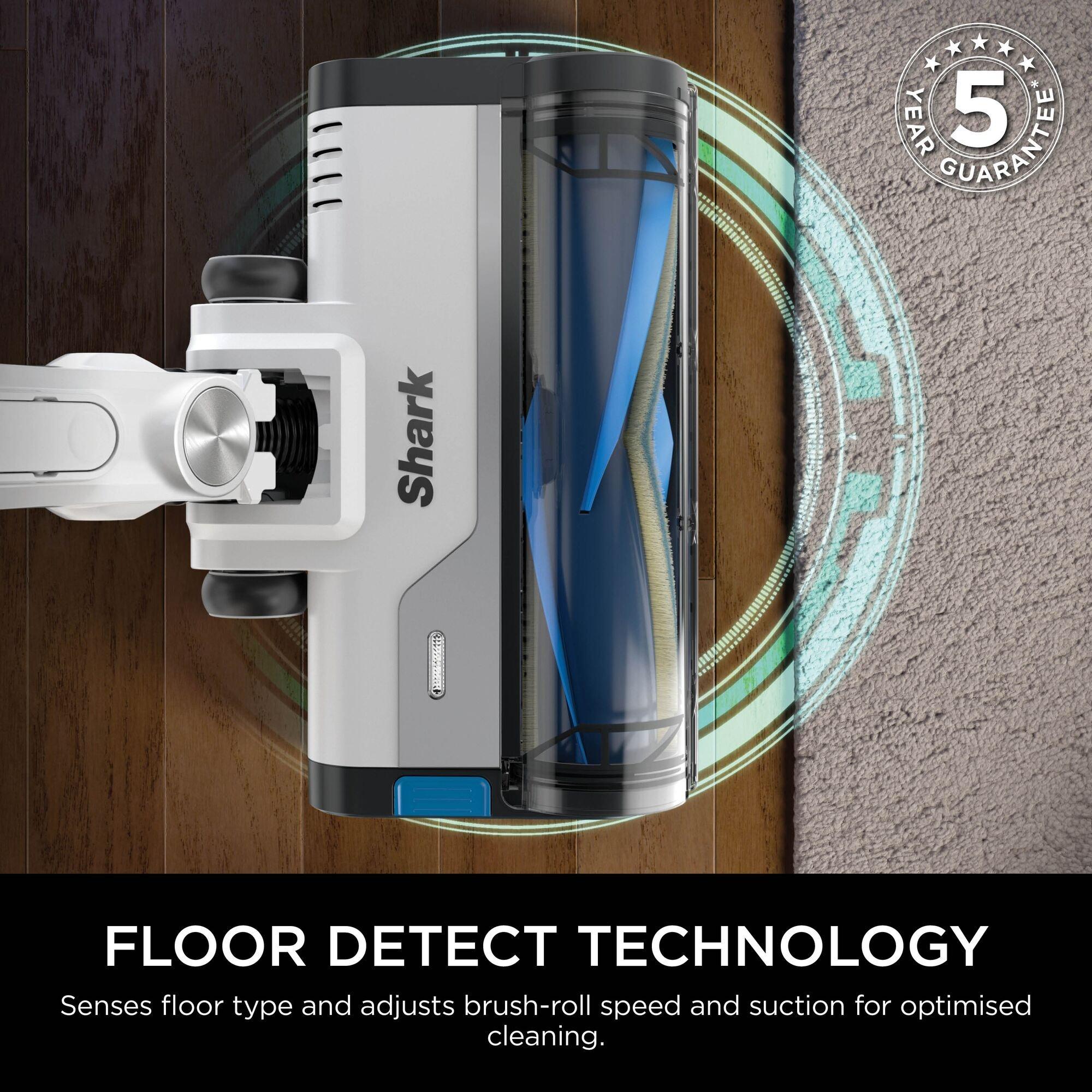 Navy Metallic - Shark - PowerPro Cordless Stick Vacuum, with Anti Hair Wra - 6