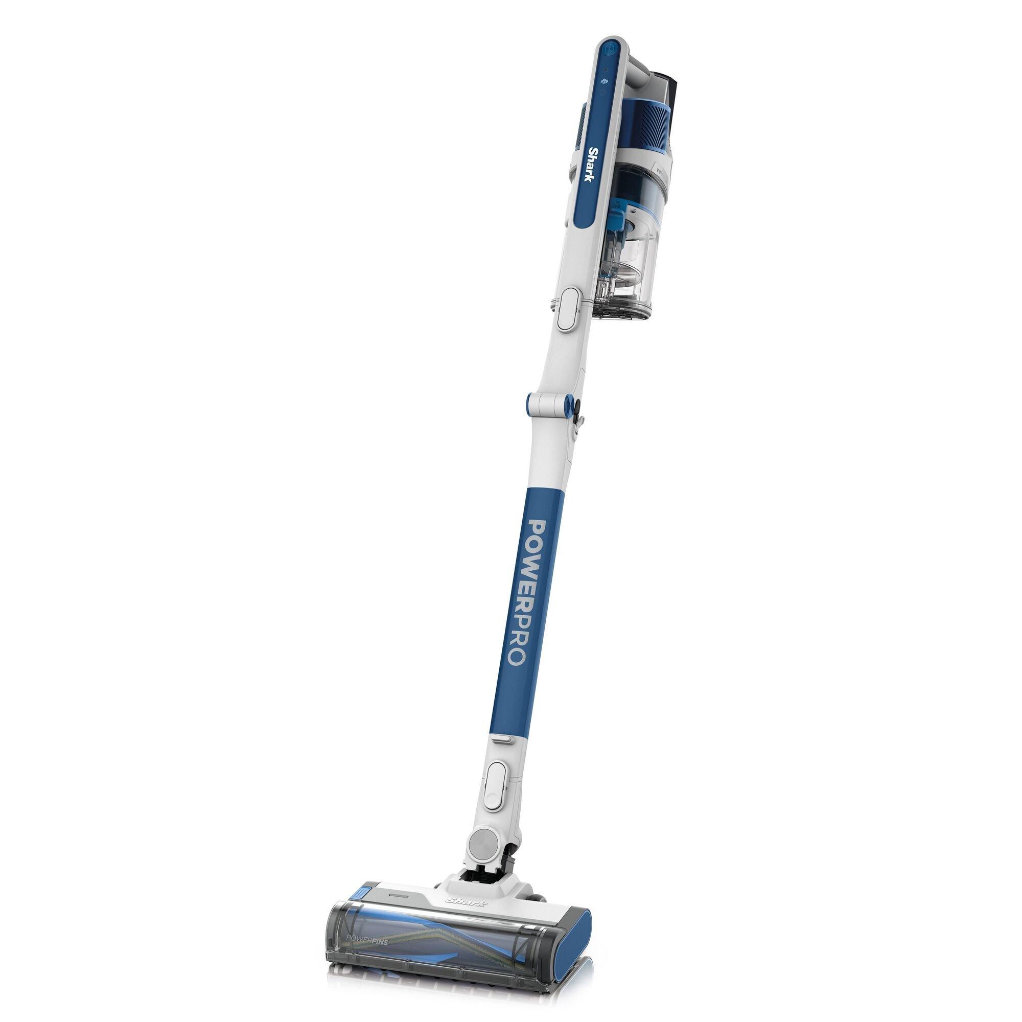Navy Metallic - Shark - PowerPro Cordless Stick Vacuum, with Anti Hair Wra - 9