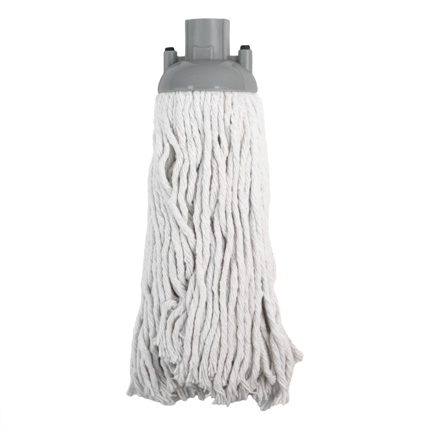 Grey - JVL - JVL String Mop Head Replacement - Grey (Pack of 2) - 2