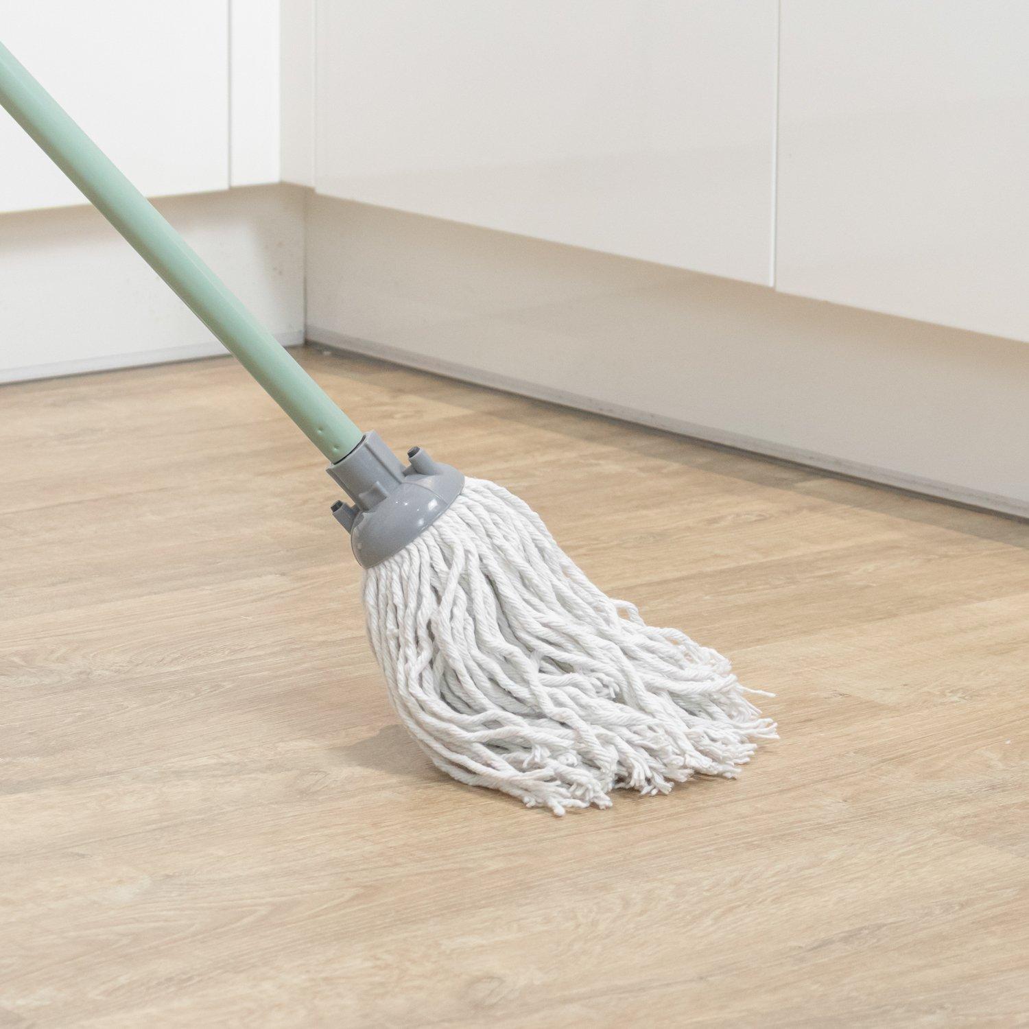 Grey - JVL - JVL String Mop Head Replacement - Grey (Pack of 2) - 5