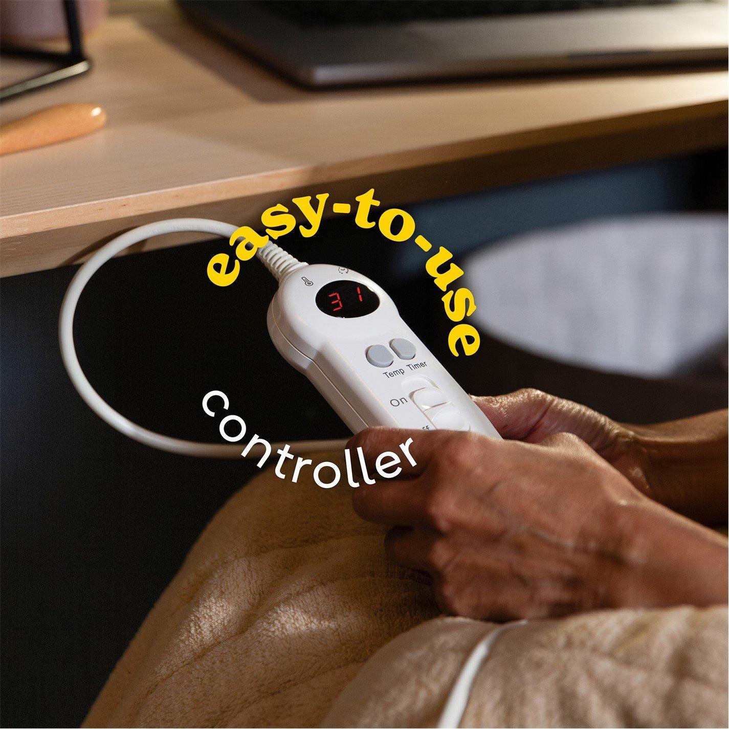 Beige - Russell Hobbs - Russell Hobbs RHHT1004BG Beige Heated Throw - 5